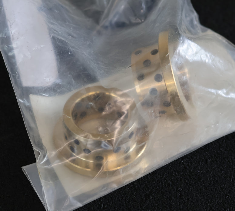 Bild des Artikels MISUMI-2x-Gleitlagerbuchsen-mit-Flansch-MPFZ25-20-AußenØ-35mm-InnenØ-25mm