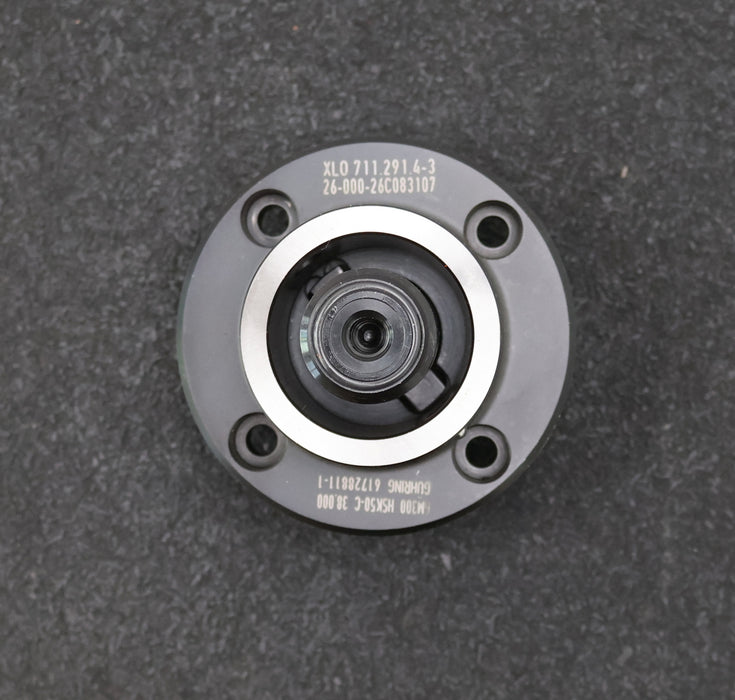 Bild des Artikels GÜHRING-Spindelvorsatzflansch-GM300-HSK50-C-4-Punkt-Spannsatz-für-Ø-38,0mm