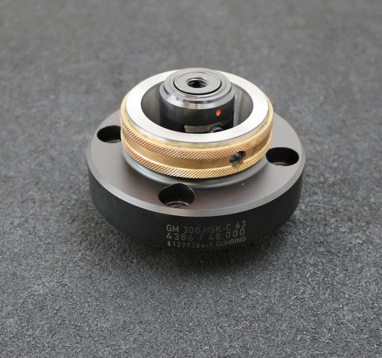 Bild des Artikels GÜHRING-Spindelvorsatzflansch-GM300-HSK63-C-4-Punkt-Spannsatz-für-Ø-48,0mm