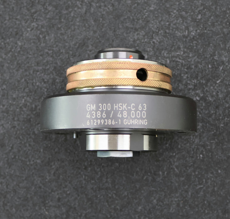 Bild des Artikels GÜHRING-Spindelvorsatzflansch-GM300-HSK63-C-4-Punkt-Spannsatz-für-Ø-48,0mm