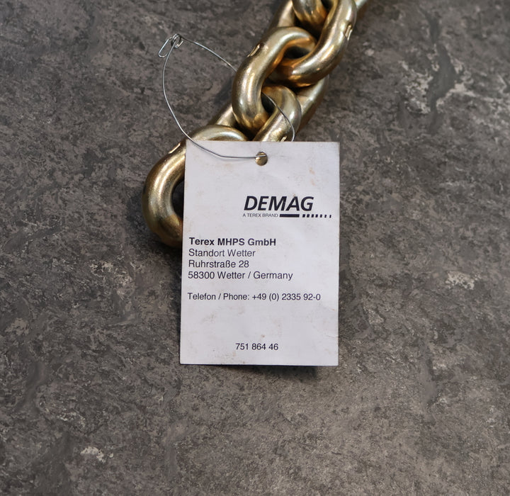 Bild des Artikels DEMAG-9,2m-Kette-10,5x28,2mm-Länge-9,2m-Art.Nr.-83769944-für-Kettenzug-DK10/PK10