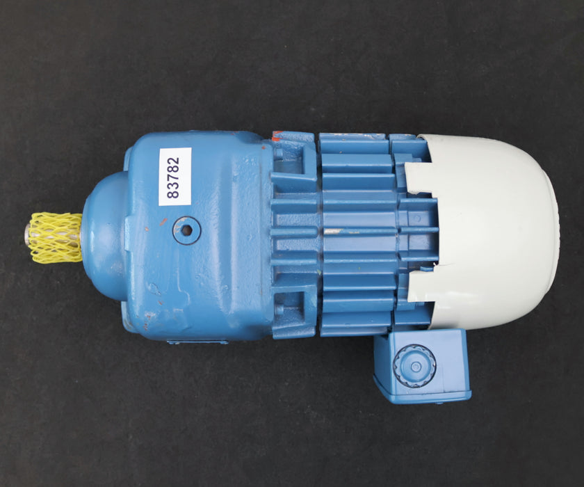 Bild des Artikels DEMAG-Fahrmotor-13/6-KF2-mit-52D-i=-30,8-220V-50Hz-3,1A-380V-50Hz-1,8A