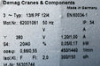 Bild des Artikels DEMAG-Fahrwerkmotor-13/6-PF-12/4-380V-50Hz-450/1440U/min-IP54-mit-Ritzel-Z=-18