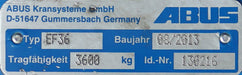 Bild des Artikels ABUS-Fahrantrieb-EF/DL-80/112-380-415V-50Hz-0,06/0,28kW-595/2770U/min