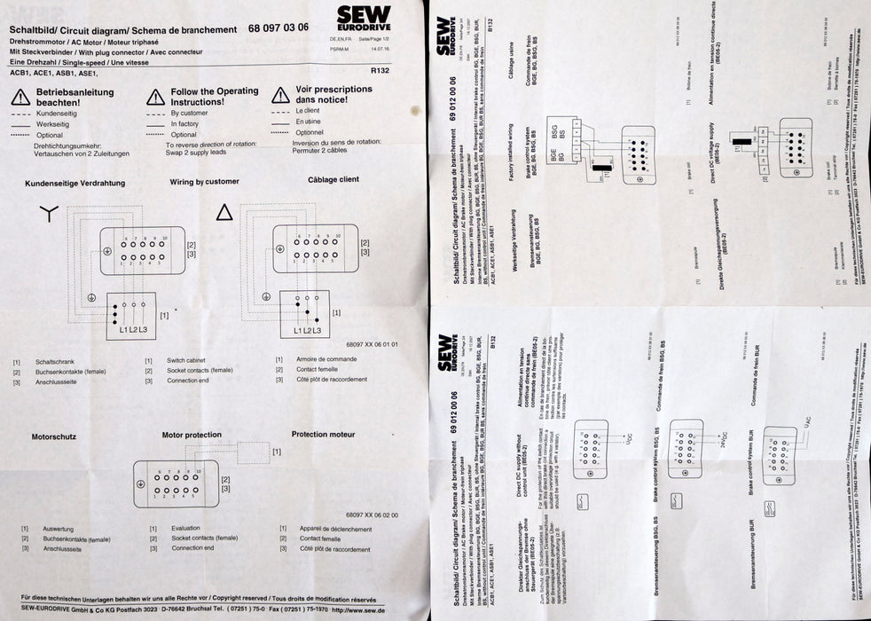 Bild des Artikels TAKTOMAT-/-SEW-Trommelkurven-Rundtisch-TT125-04-270-RH-0-mit-SEW-Motor