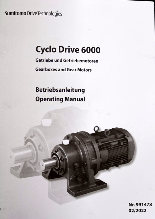 Bild des Artikels SUMITOMO-Cyclo-Getriebemotor-CNFM018-6125DAGEP-473/G-VA63M/4-i=-473-P1=-0,18kW