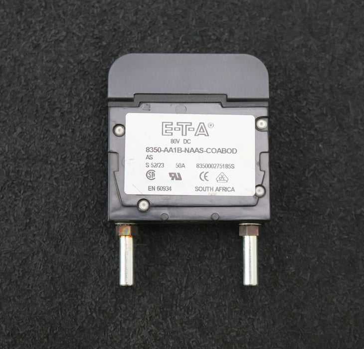 Bild des Artikels E-T-A-Stromunterbrecher-Circuit-Breaker-50A-80VDC-8350-AA1B-NAAS-COABOD