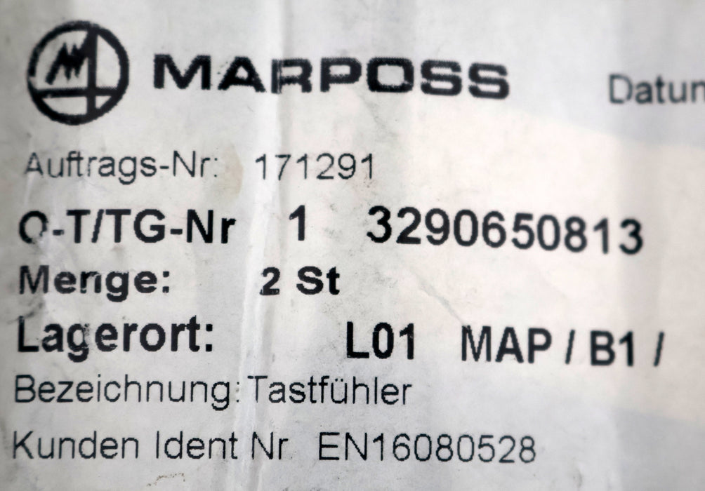 Bild des Artikels MARPOSS-2x-Tastfühler-Art.Nr.-3290650813-unbenutzt
