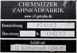 Bild des Artikels CHEMNITZER-ZAHNRADFABRIK-Getriebe-97.015/2-für-NAGEL-Honmaschine-gebraucht