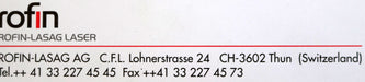 Bild des Artikels ROFIN-Blitzlampe-Art.Nr.-64.0552-unbenutzt-in-OVP