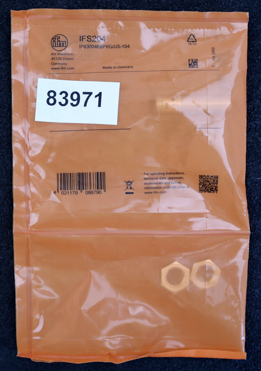 Bild des Artikels IFM-Induktiver-Sensor-IFS204-Schließer-IFB3004BBPKG/US-104-Schaltabstand-4mm