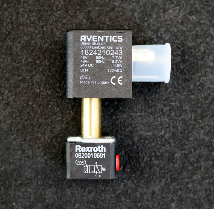 Bild des Artikels AVENTICS-3/2-Wegeventil-Art.Nr.-0820019691-Betriebsspannung-24VDC-4,8W
