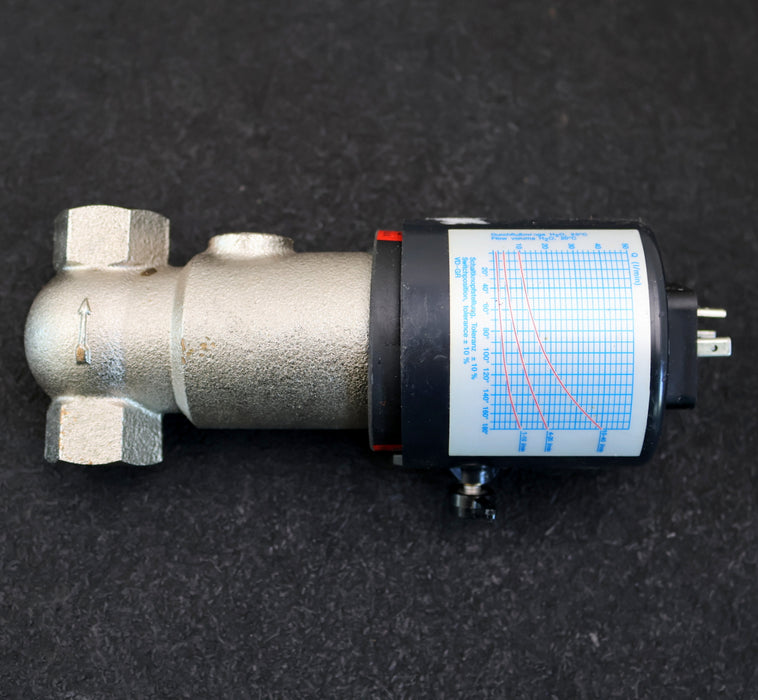 Bild des Artikels HONSBERG-Strömungswächter-VD-015GR010-Schaltbereich-1…10l/min-PN25-250VAC