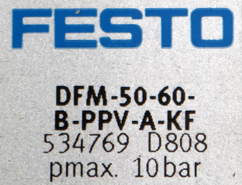 Bild des Artikels FESTO-Führungszylinder-DFM-50-60-B-PPV-A-KF-Mat.Nr.-534769-Hub-60mm