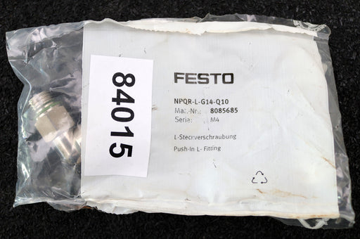 Bild des Artikels FESTO-Steckverschraubung-NPQR-L-G14-Q10-Mat.Nr.-8085685-Außengewinde-G1/4