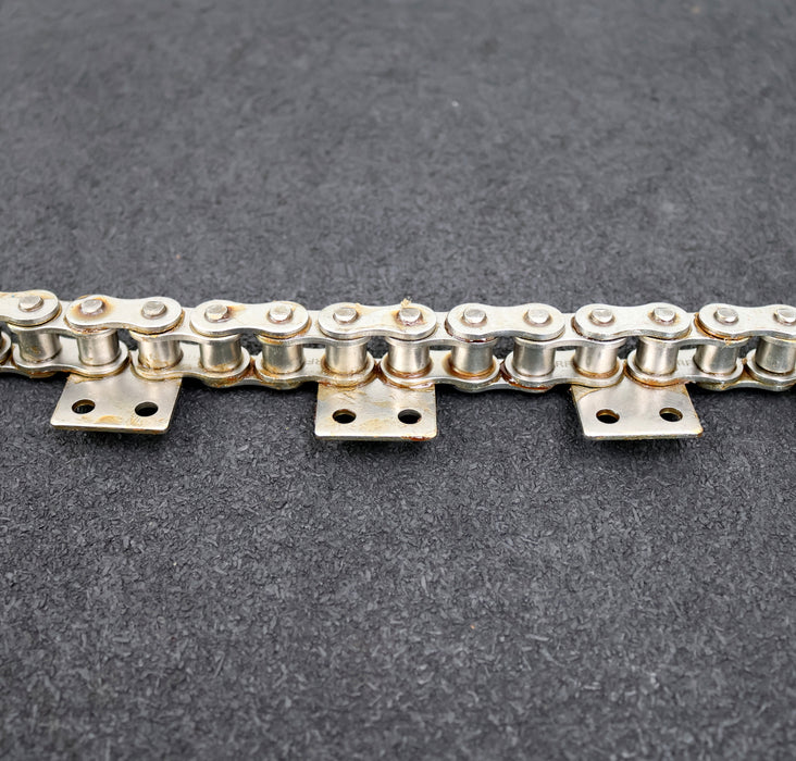 Bild des Artikels 5m-Edelstahlkette-AF100-Teilung-12,7mm-Profil-08B-(1/2"-x-5/16")-Länge-5m