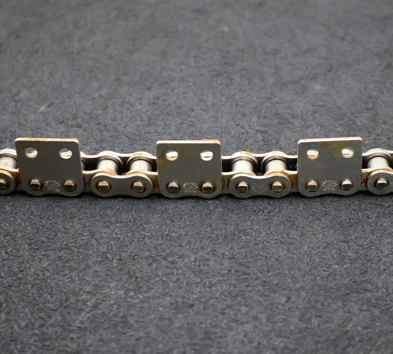 Bild des Artikels 5m-Edelstahlkette-AF100-Teilung-12,7mm-Profil-08B-(1/2"-x-5/16")-Länge-5m