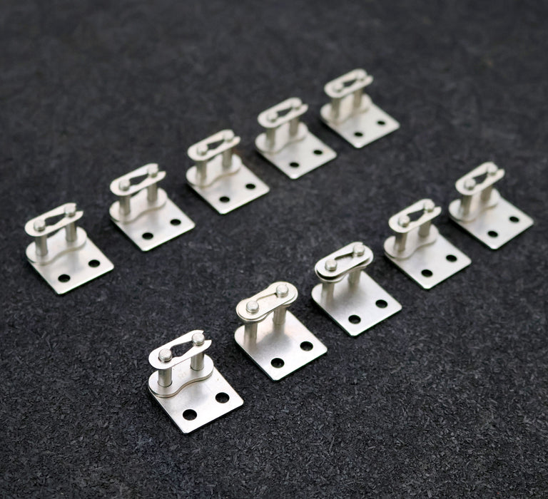 Bild des Artikels 10x-Verbindungsglied-aus-Edelstahl-Profil-08B-(1/2"-x-5/16")-2-Loch-unbenutzt