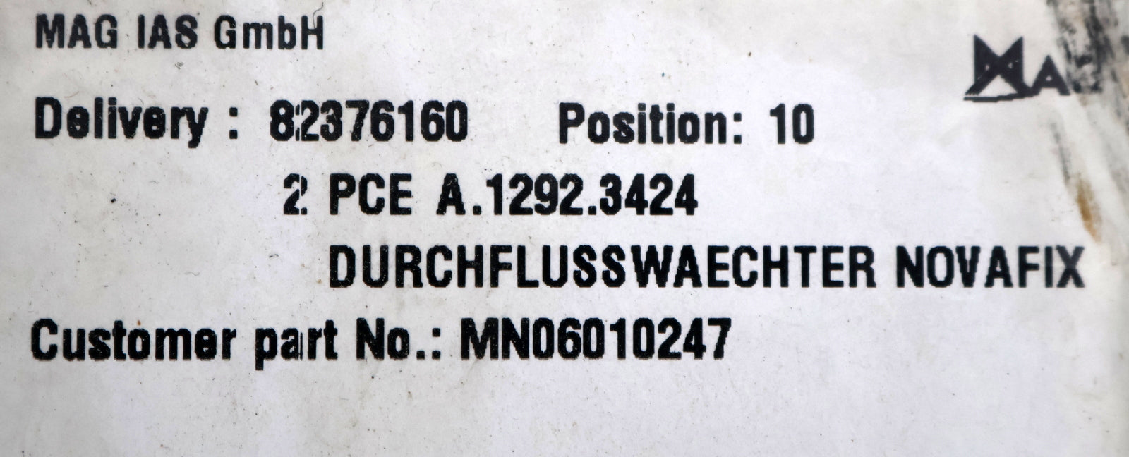 Bild des Artikels HONSBERG-Strömungswächter-VD-015GR010-Schaltbereich-1…10l/min-PN25-120VAC