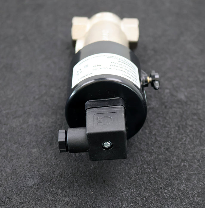 Bild des Artikels HONSBERG-Strömungswächter-VD-015GR010-Schaltbereich-1…10l/min-PN25-120VAC