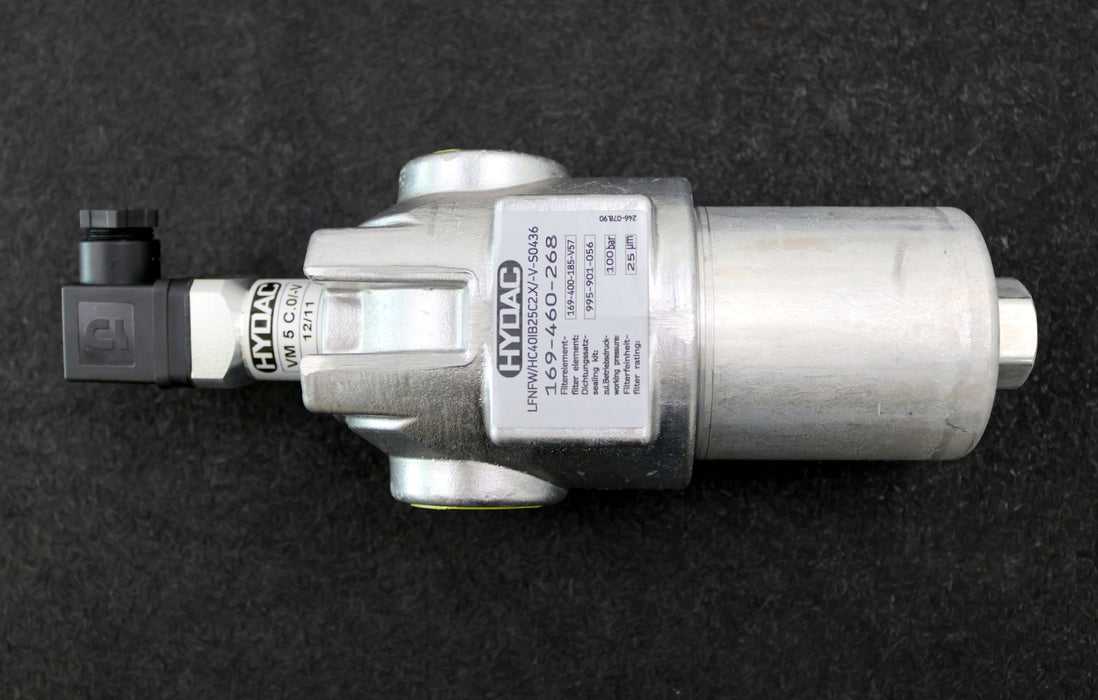 Bild des Artikels HYDAC-Druckfilter-LFNFW/HC40IB25C2.X/-V-S0436-169-460-268-100bar-25µm