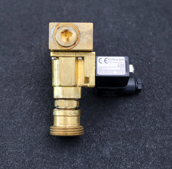Bild des Artikels AVS-RÖMER-Magnetventil-EGV-311/M1-A7L-1/2-PN-DN13-PN16/8-24V-5W-aus-Messing