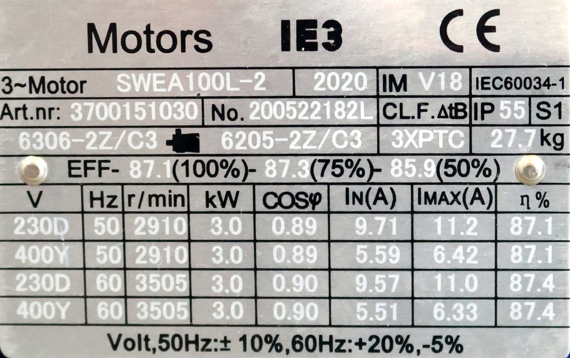 Bild des Artikels KSB-MOVITEC-Inlinepumpe-Kreiselpumpe-V-6/12-B-3kW-50Hz-6,35m³/h-/-89,8m-2900rpm