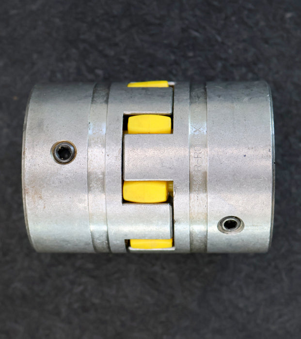 Bild des Artikels KTR-ROTEX-28-Kupplung-AußenØ-65mm-1.-Bohrung-Ø-24mm-2.-Bohrung-Ø-38mm-gebraucht