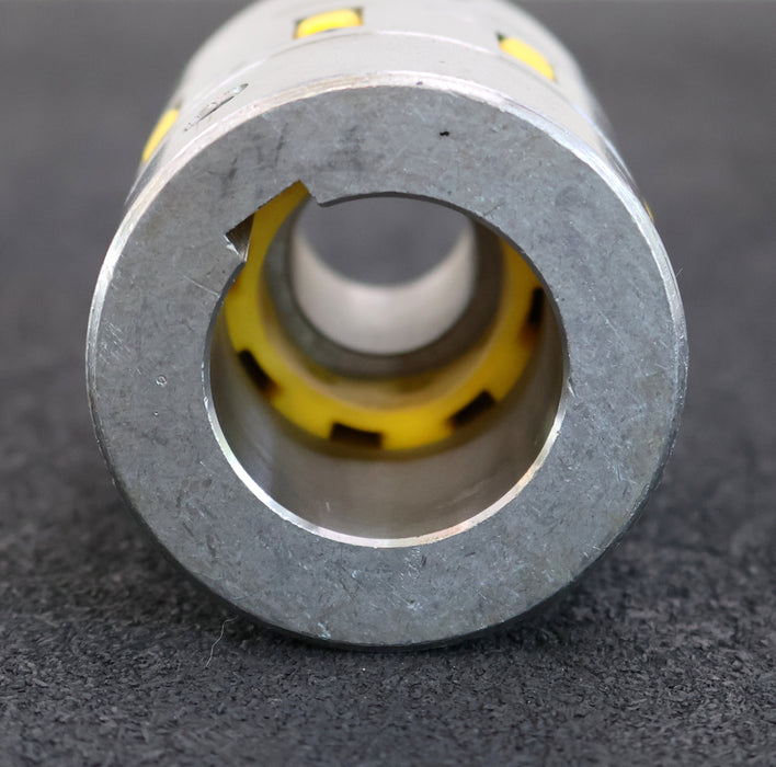 Bild des Artikels KTR-ROTEX-28-Kupplung-AußenØ-65mm-1.-Bohrung-Ø-24mm-2.-Bohrung-Ø-38mm-gebraucht