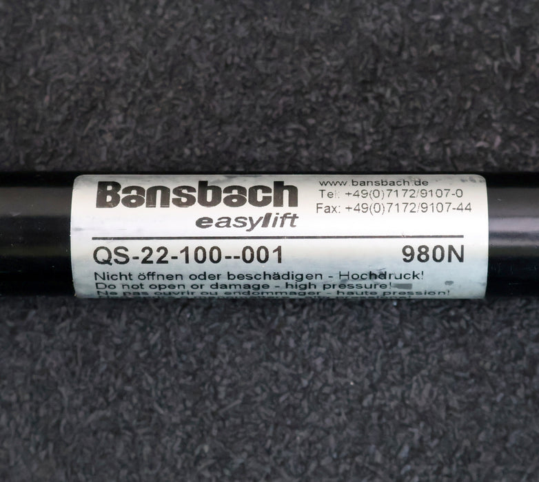 Bild des Artikels BANSBACH-Industrie-Gasdruckfedern-QS-22-100--001-Anschubkraft-980N-gebraucht