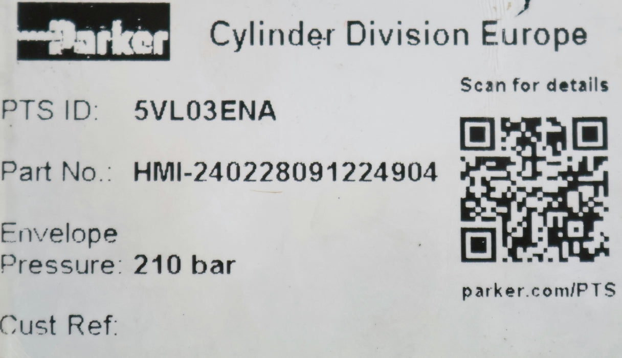 Bild des Artikels PARKER-Hydraulikzylinder-Part-No.:-HMI-240228091224904-PTS-ID:-5VL03ENA