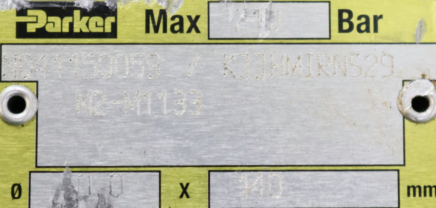 Bild des Artikels PARKER-Hydraulikzylinder-KJJHMIRNS29M2-M1133-Ø-40x140mm-+-TBHMIRNS23-M1133