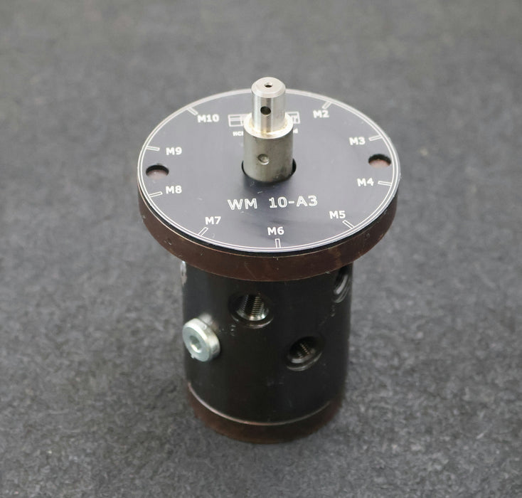 Bild des Artikels PARKER-Auswahlventil-mit-Manometer-WM-10-A3-max.-315bar-Anschlussgröße-G-1/8''