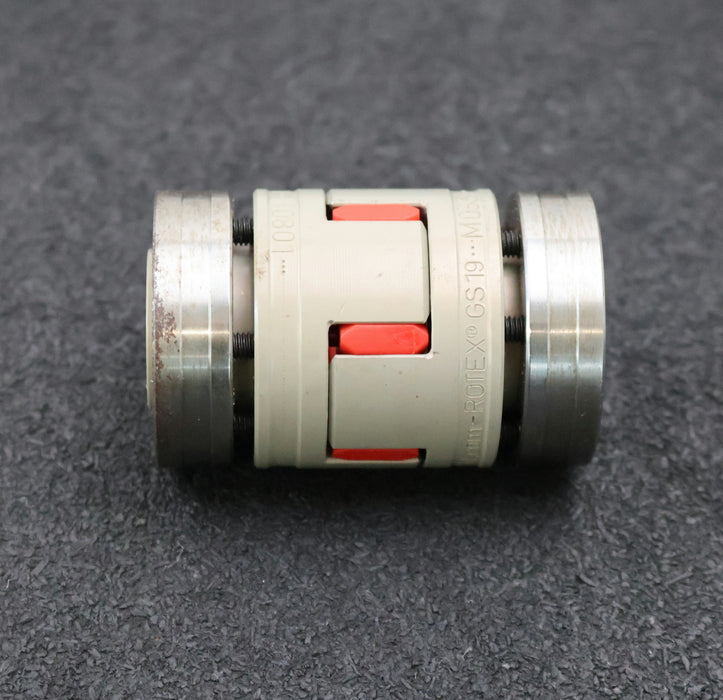 Bild des Artikels KTR-ROTEX-GS-19-Kupplung-AußenØ-40mm-Bohrung-Ø-19mm-Zahnkranz-Rot-98-Shore-A