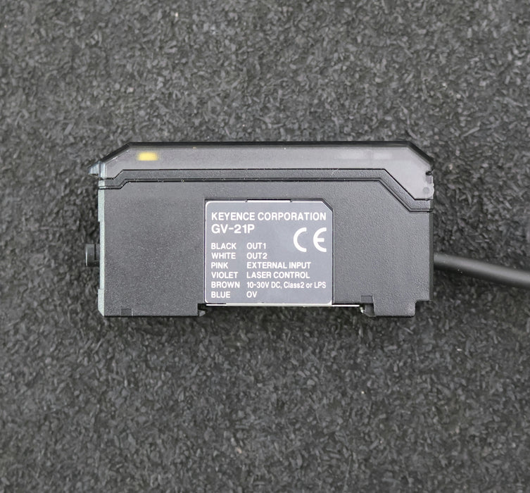 Bild des Artikels KEYENCE-Messverstärker-Haupteinheit-GV-21P-Doppel-Display-mit-7-Segmenten