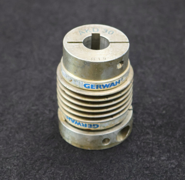 Bild des Artikels GERWAH-Metallbalgkupplung-AKD-30-1.-Bohrung-Ø-19mm-2.-Bohrung-Ø-25mm-gebraucht