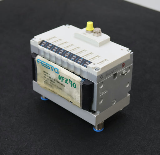 Bild des Artikels FESTO-Ventilinsel-CPV14-VI-10P-14-8C-FB-R-Y-8M+MTUA-Mat.Nr.-18210-gebraucht