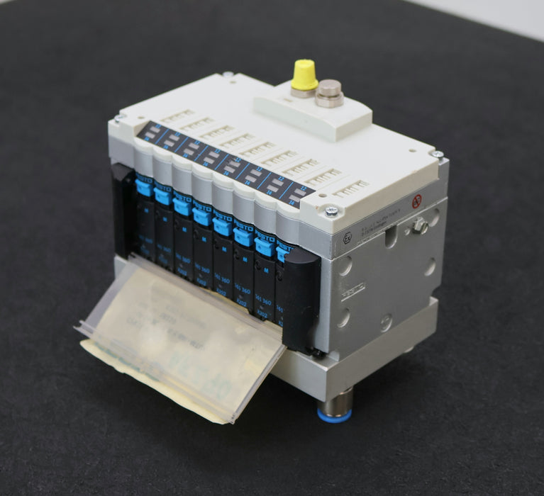 Bild des Artikels FESTO-Ventilinsel-CPV14-VI-10P-14-8C-FB-R-Y-8M+MTUA-Mat.Nr.-18210-gebraucht