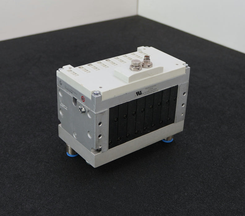 Bild des Artikels FESTO-Ventilinsel-CPV14-VI-10P-14-8C-FB-R-Y-8M+MTUA-Mat.Nr.-18210-gebraucht