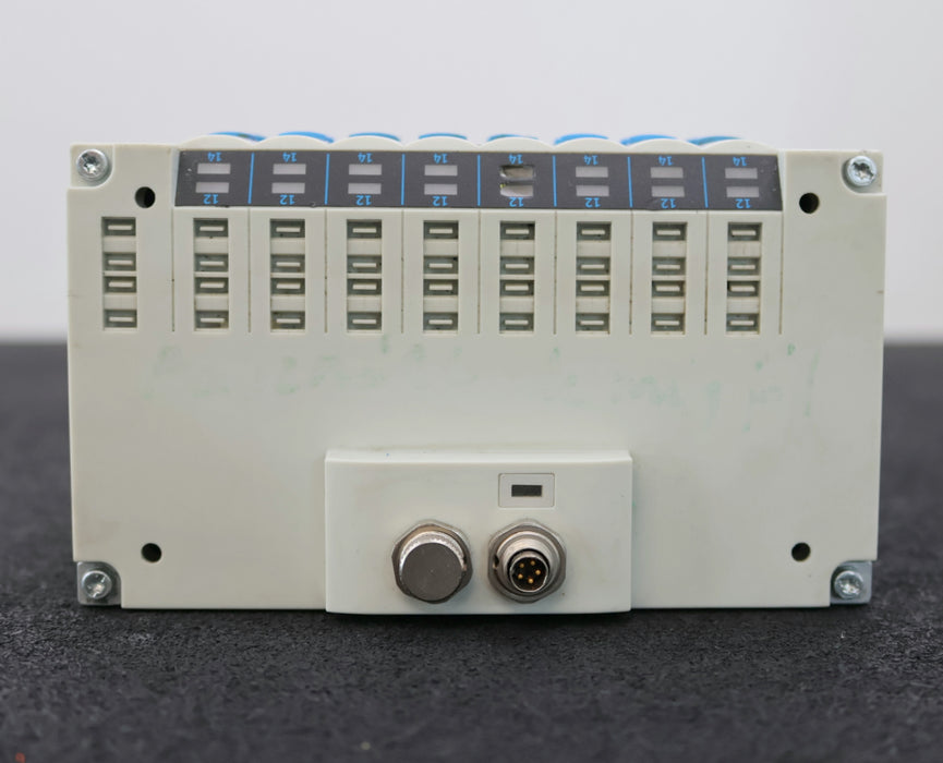 Bild des Artikels FESTO-Ventilinsel-CPV14-VI-Mat.Nr.-18210--mit-8x-Magnetventil-Mat.Nr.-161361