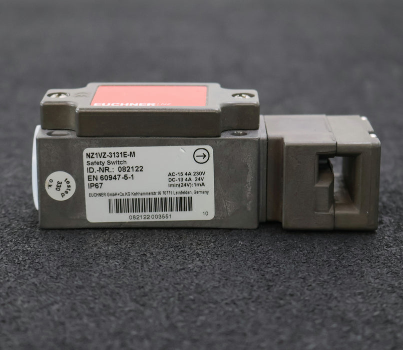 Bild des Artikels EUCHNER-Sicherheitsschalter-NZ1VZ-3131E-M-ID-Nr.-082122-230VAC-4A-24VDC-4A-1mA