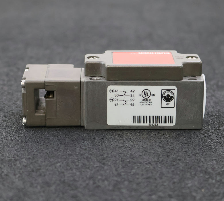 Bild des Artikels EUCHNER-Sicherheitsschalter-NZ1VZ-3131E-M-ID-Nr.-082122-230VAC-4A-24VDC-4A-1mA