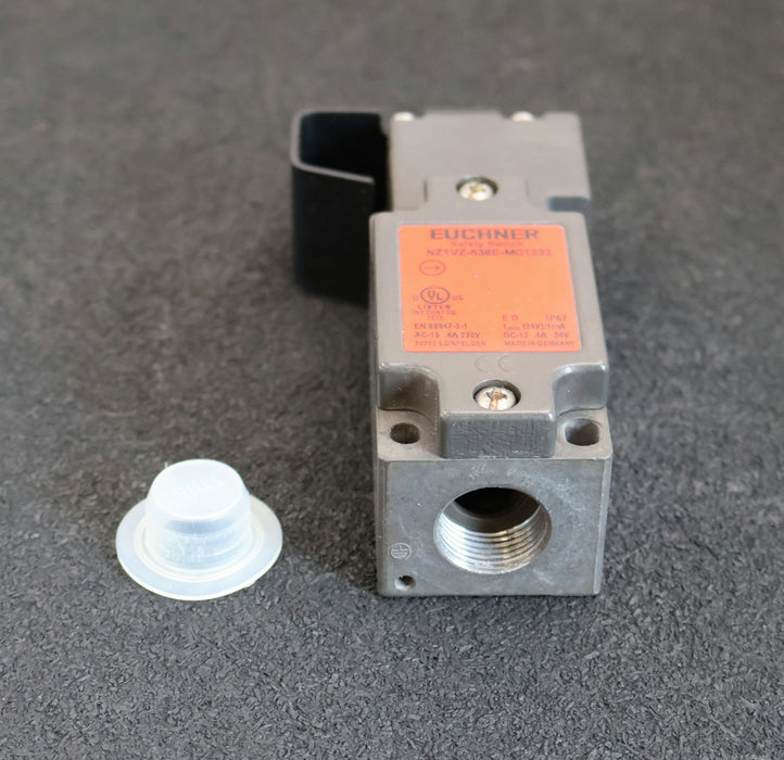 Bild des Artikels EUCHNER-Sicherheitsschalter-NZ1VZ-538E-MC1233-ID-Nr.-093858-230VAC-4A-1mA