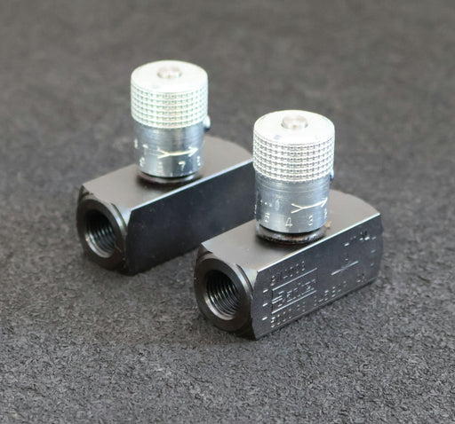 Bild des Artikels PARKER-2x-Drosselventil-9N400S-max.-5000Psi-/-300bar-unbenutzt