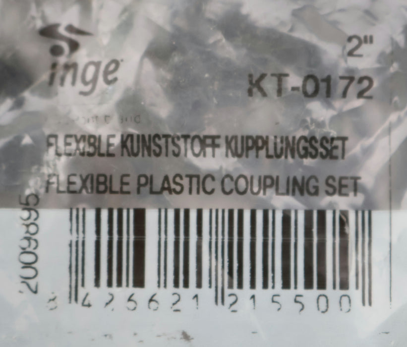 Bild des Artikels JIMTEN-/-INGE-Flexible-Kunststoffkupplungsset-KT-0172-2''-unbenutzt