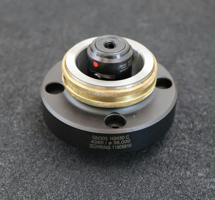Bild des Artikels GÜHRING-Spindel-Flansch-HSK-C-50-Art.Nr.-4386-38.000-Gesamtlänge-45mm-unbenutzt