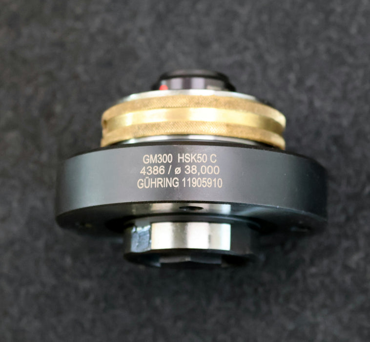 Bild des Artikels GÜHRING-Spindel-Flansch-HSK-C-50-Art.Nr.-4386-38.000-Gesamtlänge-45mm-unbenutzt