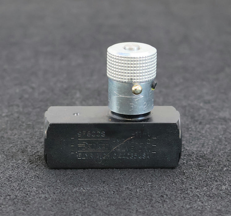 Bild des Artikels PARKER-Drosselventil-9F600S-max.-5000Psi-/-300bar-Verbindungsgröße-3/8''