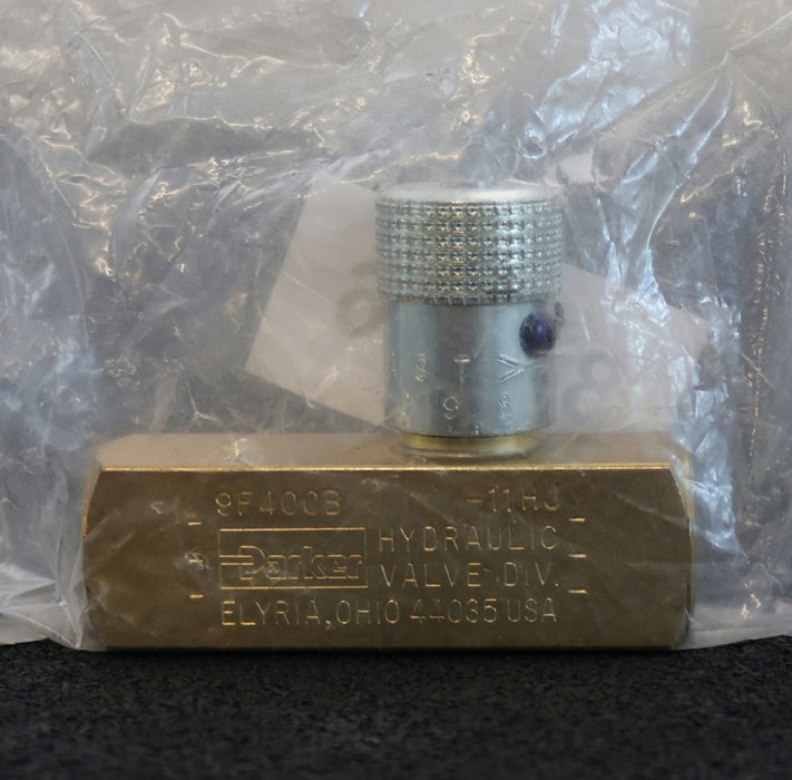 Bild des Artikels PARKER-Drosselventil-9F400B-max.-2000Psi-/-138bar-Verbindungsgröße-1/4''