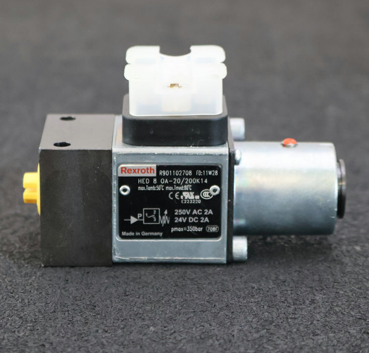 Bild des Artikels REXROTH-Druckschalter-HED-8-OA-20/200K14-MNR:-R901102708-pmax.-350bar-250VAC-2A